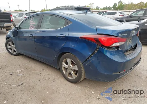 2016 Hyundai Elantra Value Edition from USA, damaged, VIN KMHDH4AE2GU554117